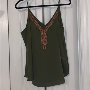 NWOT Large green Express downtown cami